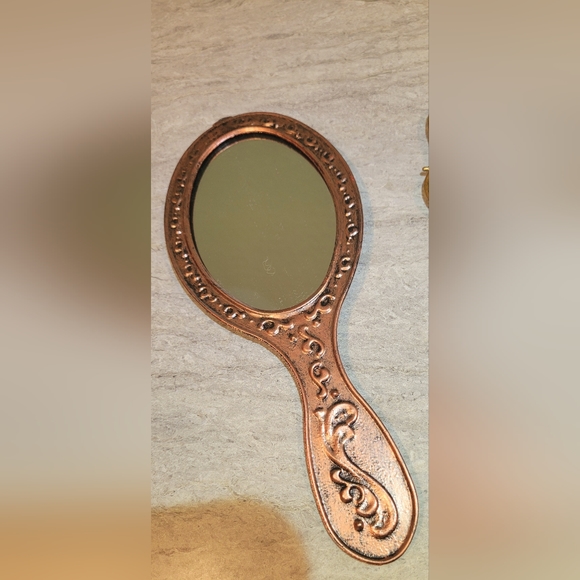 Decorative Handheld Mirrors Set Of 3 Ornate Wall Art Decor - Picture 4 of 5